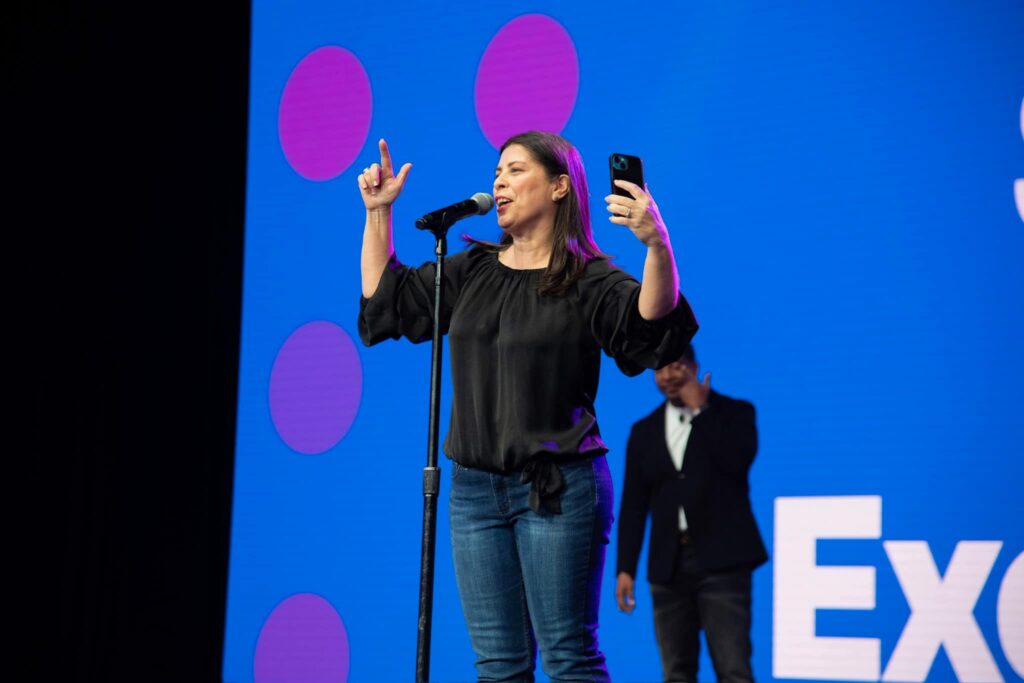 Elsie Mendez at a NextLevel USA Enterprise event